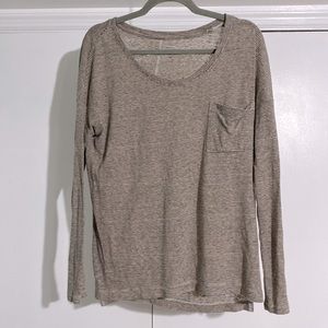 Long sleeve boyfriend tee